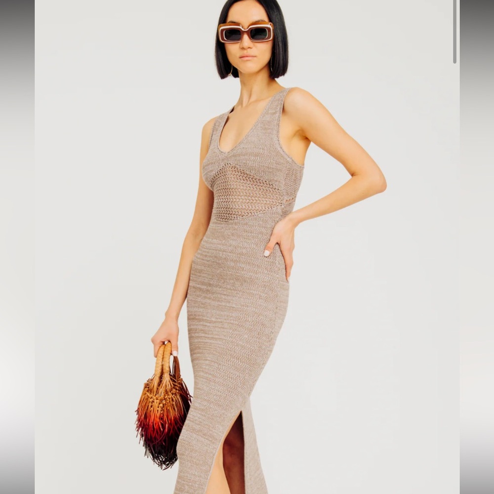 Melanie Dress with Crochet Stitch